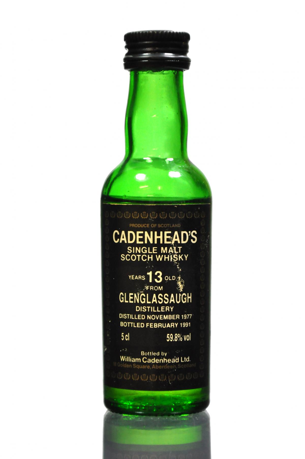 Glenglassaugh 1977-1991 - 13 Year Old - Cadenheads - Miniature