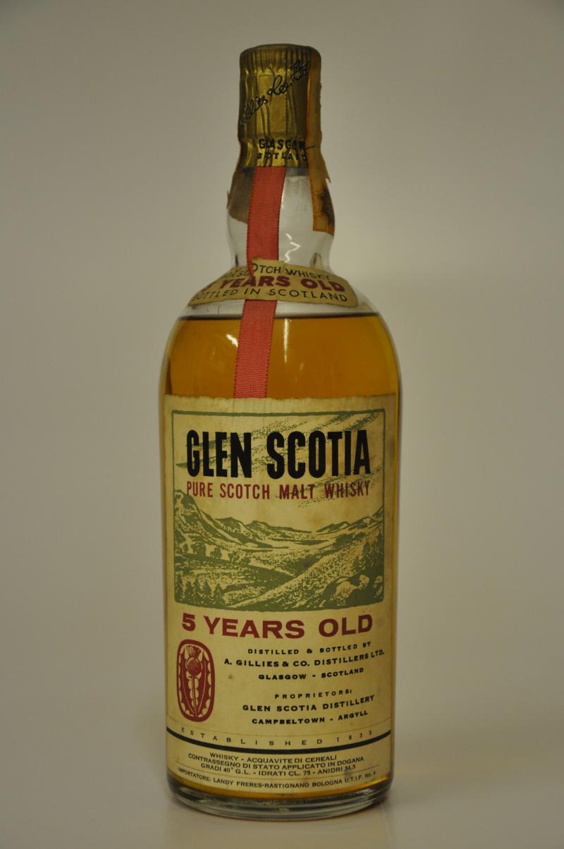 Glen Scotia 5 Year Old - 1970s