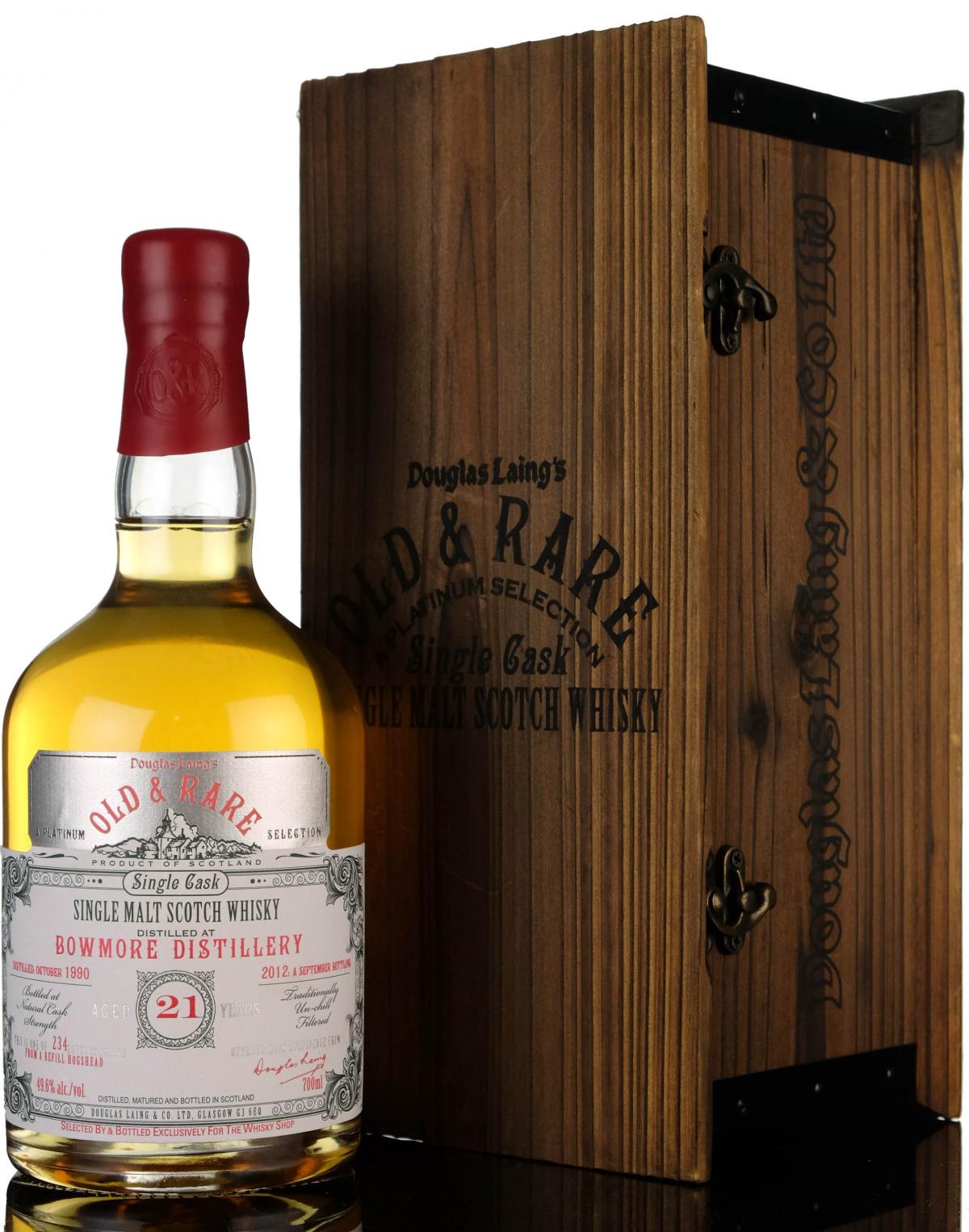 Bowmore 1990 - 2012 21 Douglas Laing Old Rare Platinum Selection