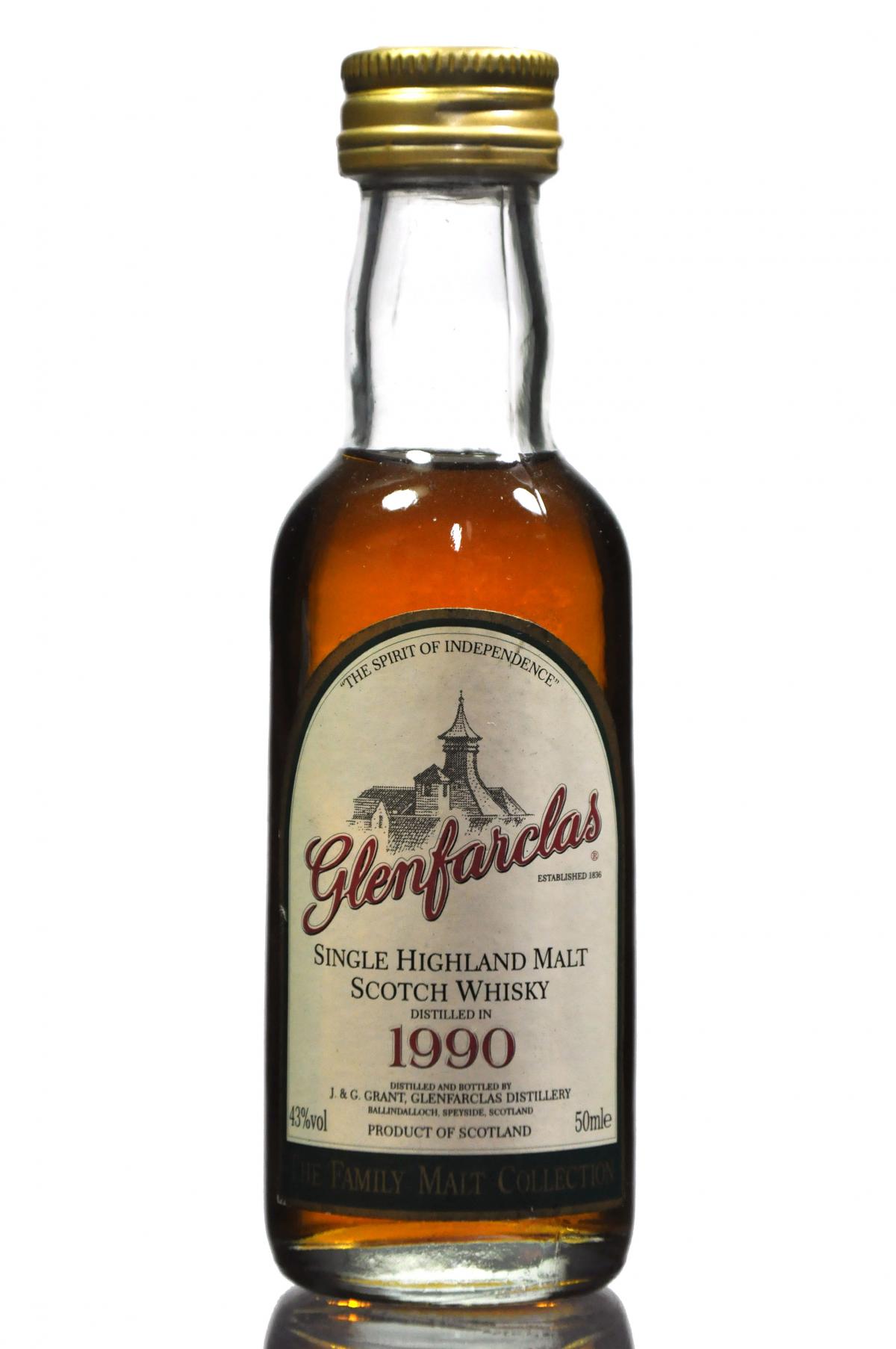 Glenfarclas 1990 Miniature