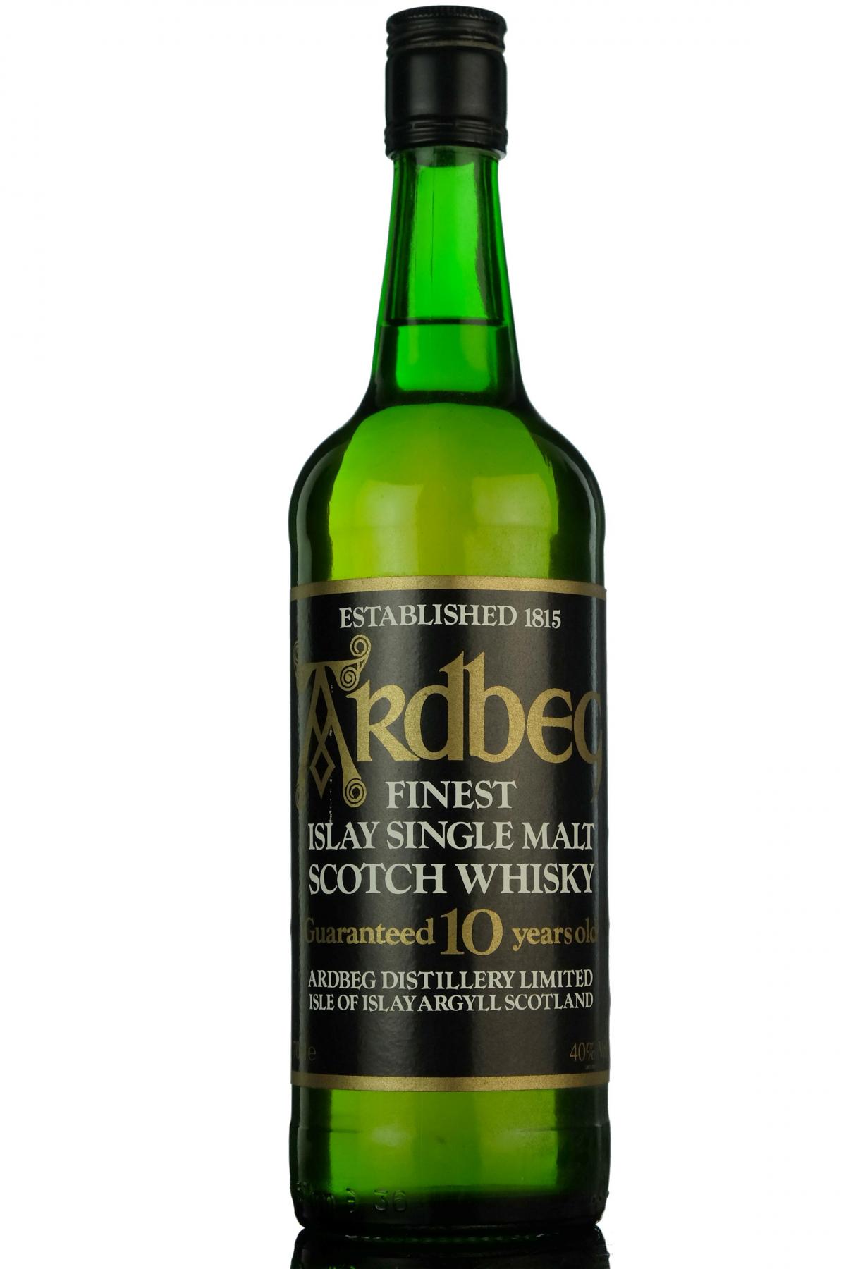 Ardbeg 10 Year Old Guaranteed - 1990s