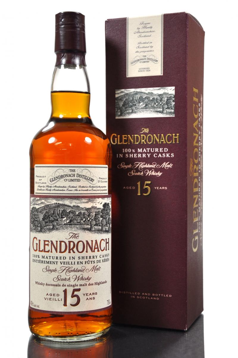 Glendronach 15 Year Old - Sherry Cask - 1990s