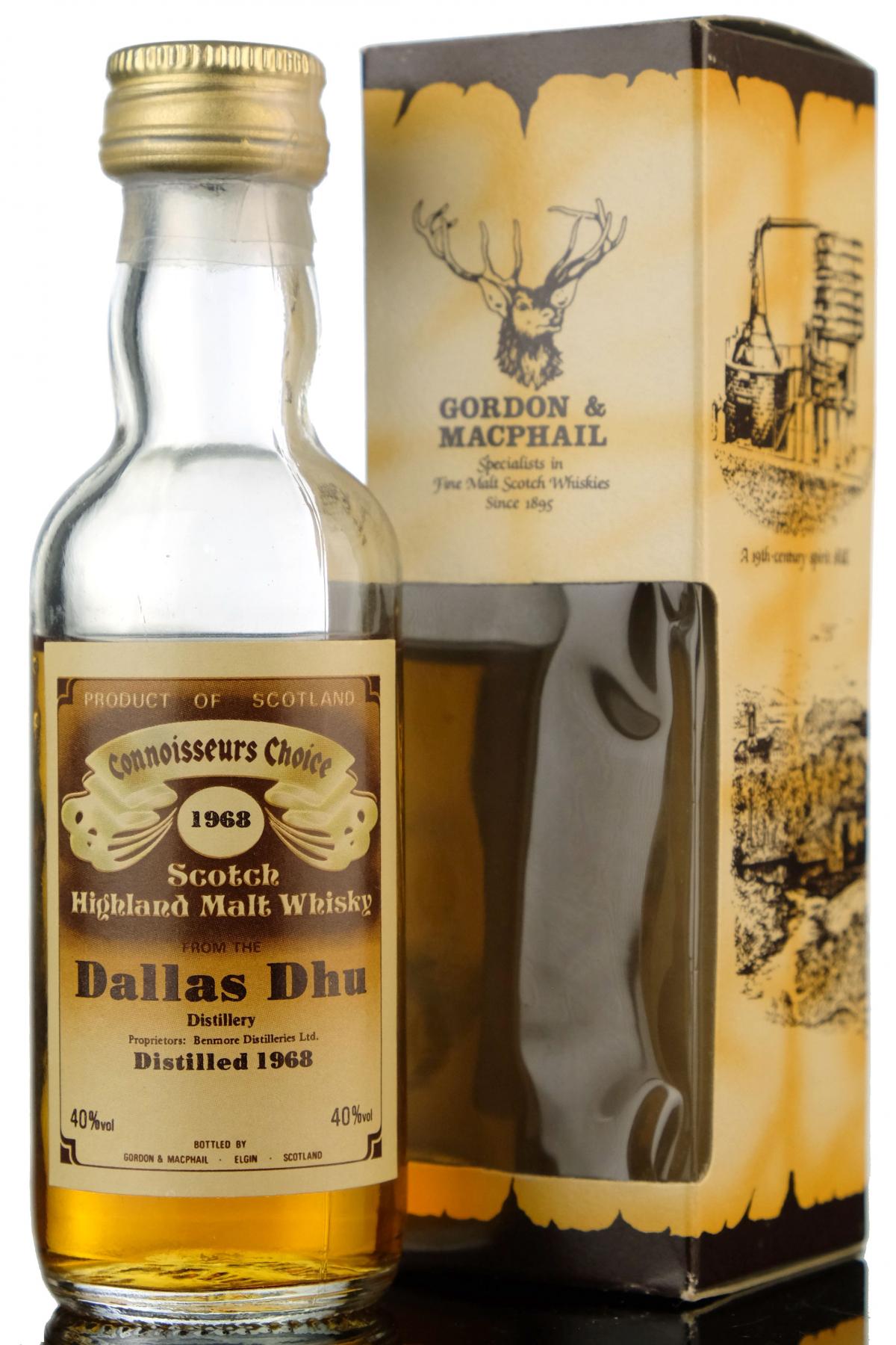 Dallas Dhu 1968 - Connoisseurs Choice Miniature