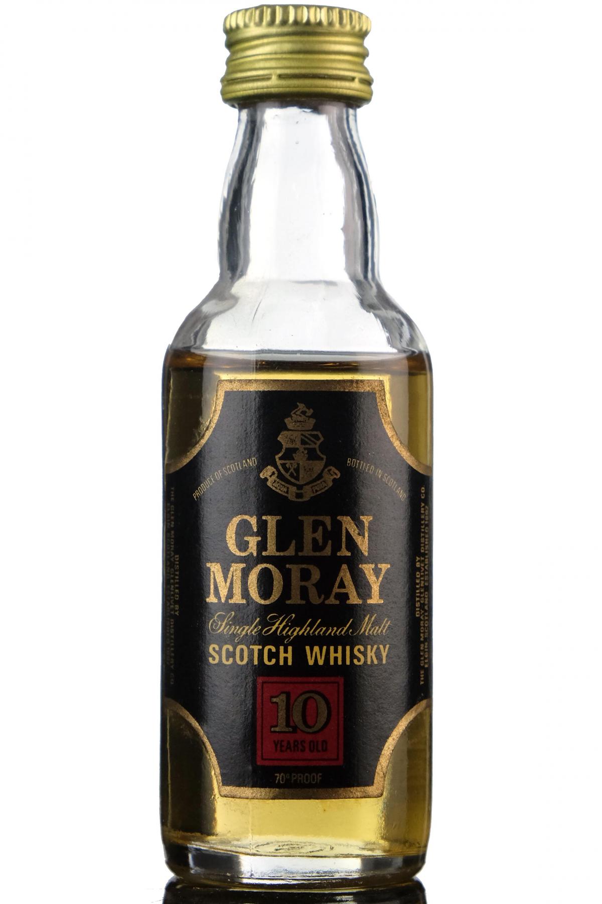 Glen Moray 10 Year Old Miniature