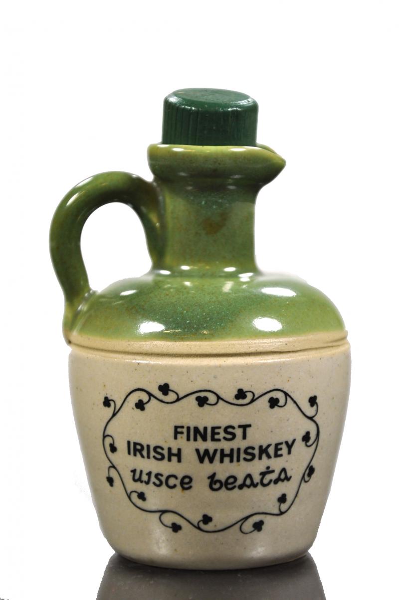 Tullamore Dew 10 Year Old Irish Whiskey - Ceramic Miniature