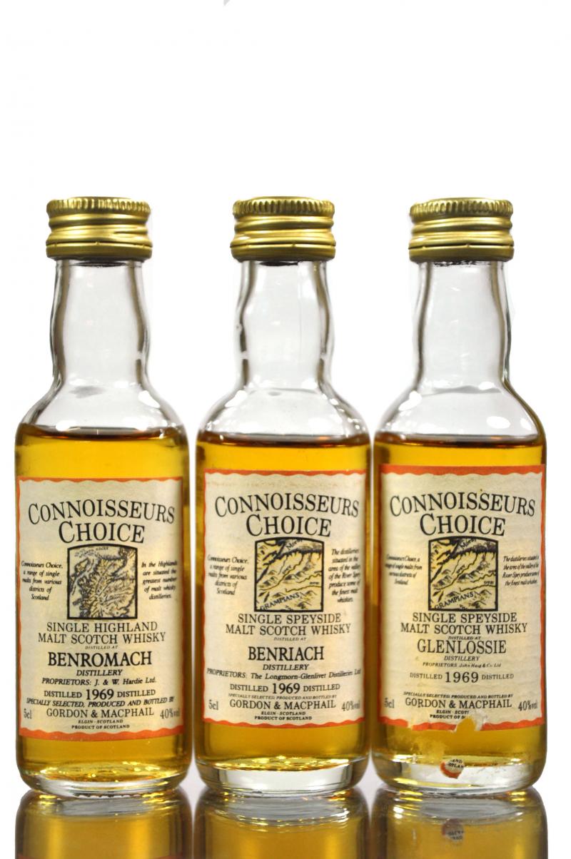 3 x 1969 Connoisseurs Choice Miniatures
