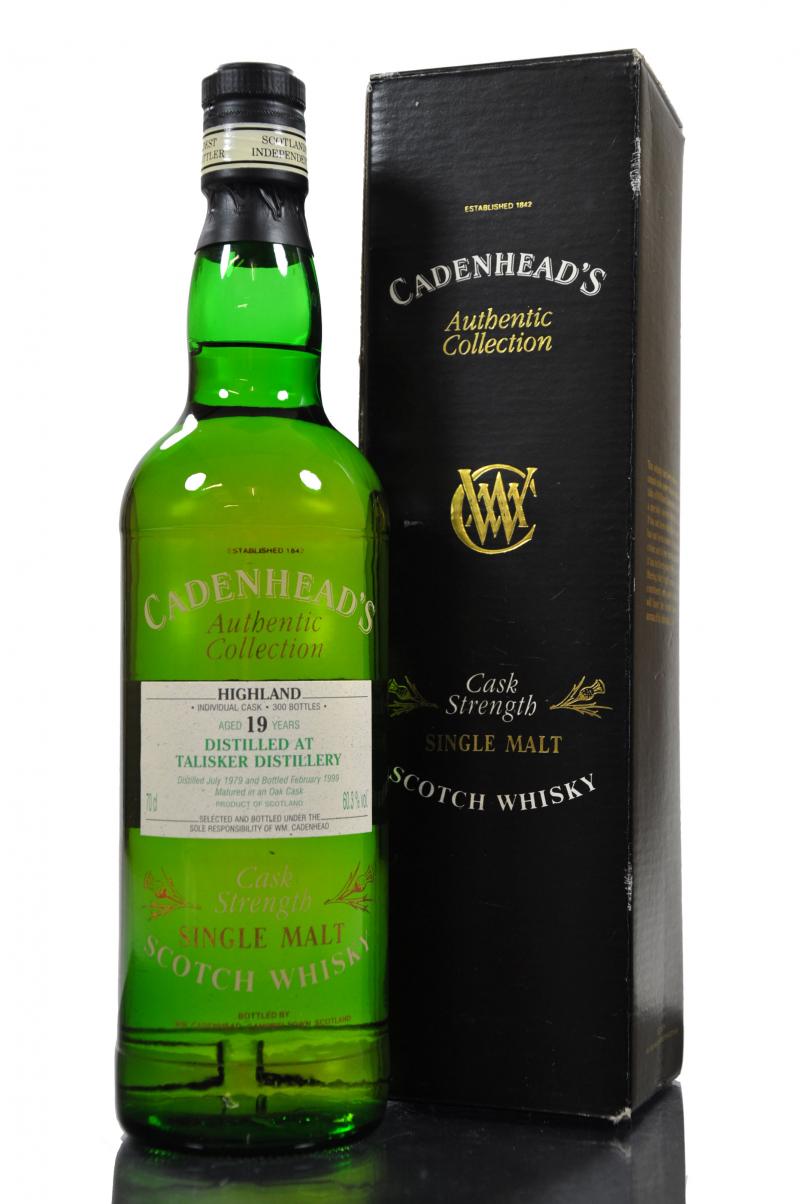 Talisker 1979-1999 - 19 Year Old - Cadenheads Authentic Collection