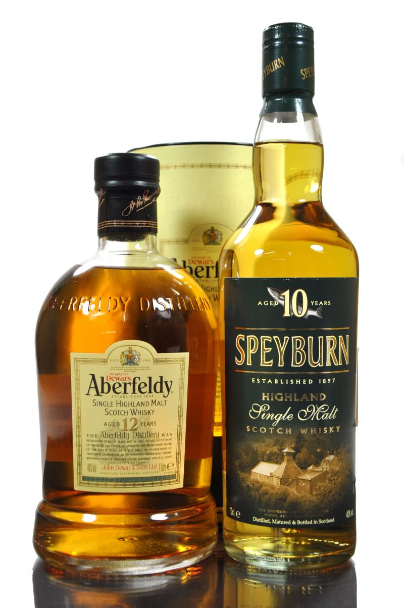 Aberfeldy 12 Year Old & Speyburn 10 Year Old