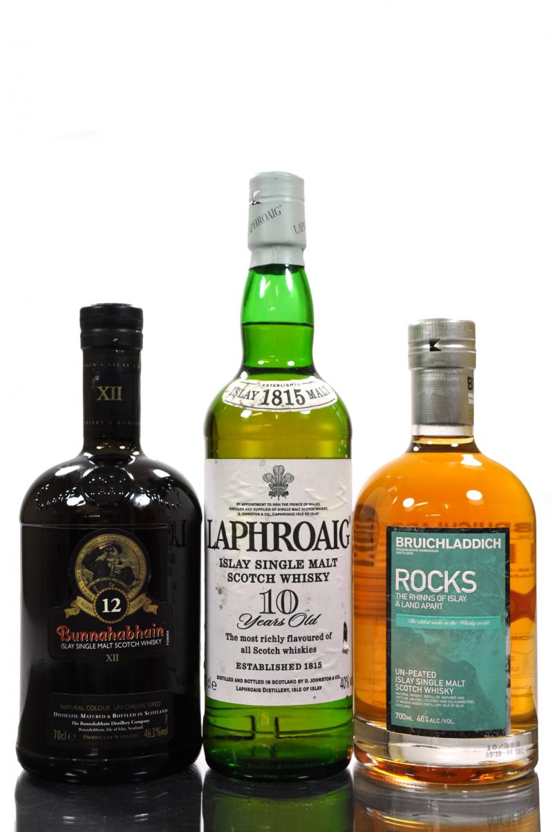 Bunnahabhain - Laphroaig - Bruichladdich