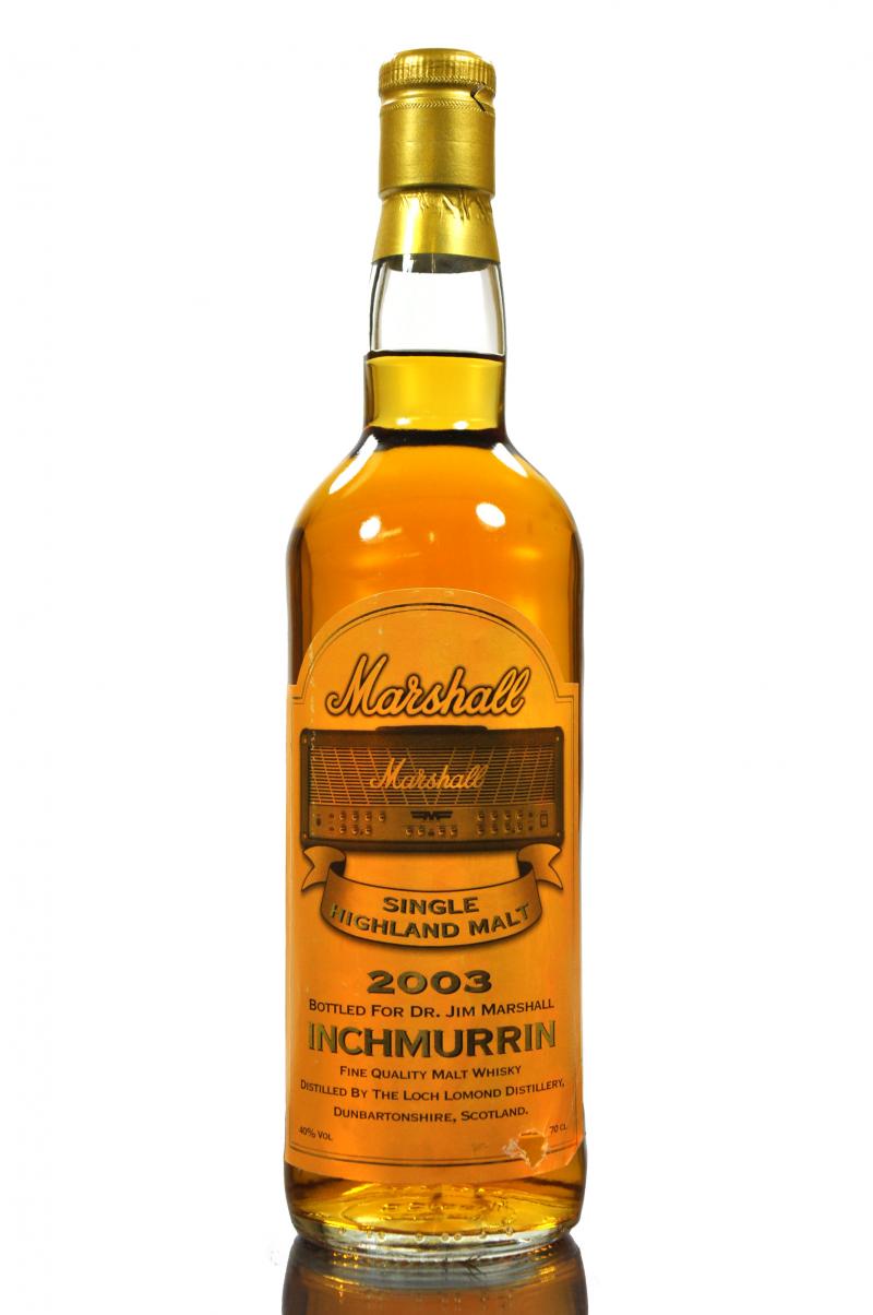 Inchmurrin Bottled 2003 - Jim Marshall