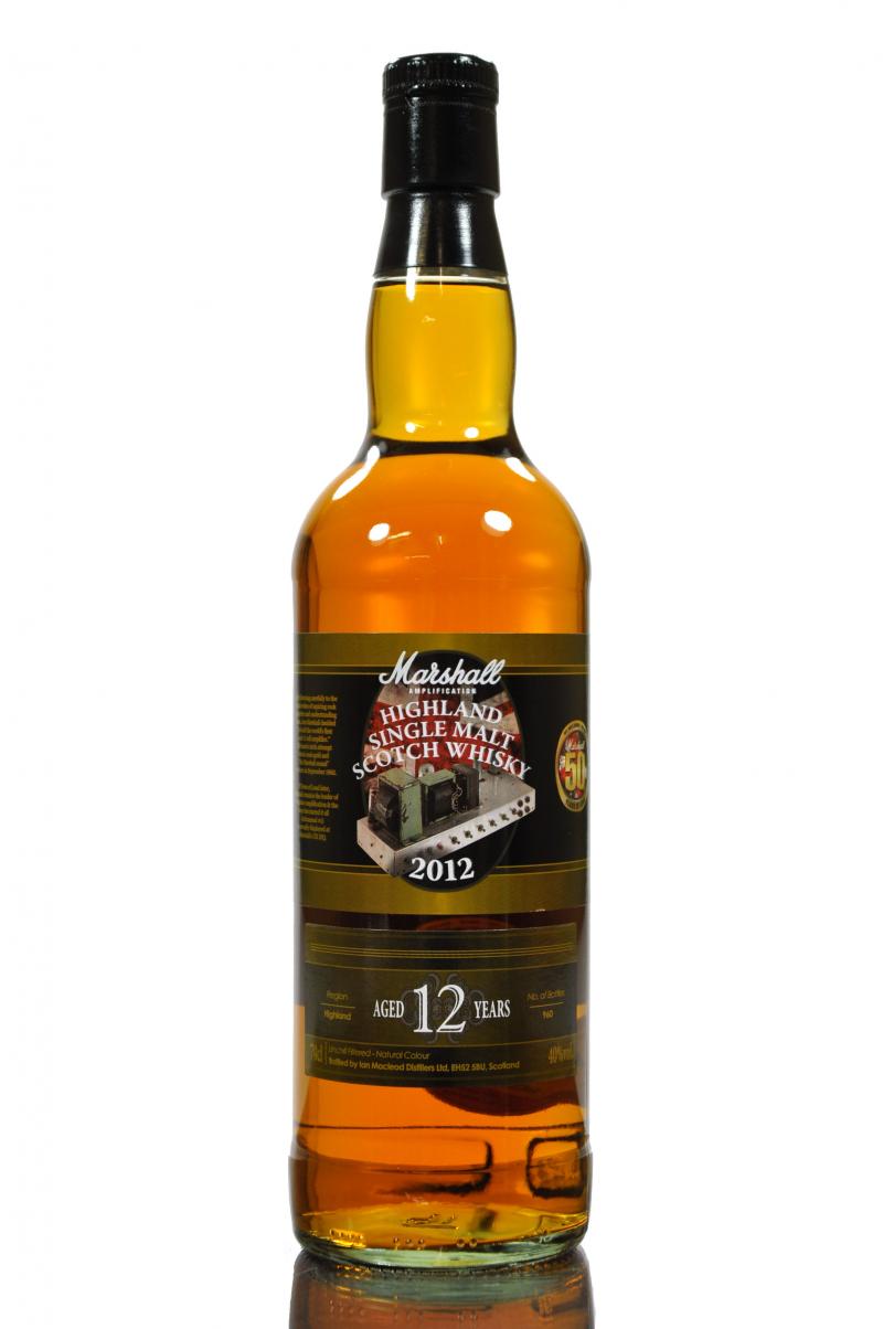 Highland Single Malt - Bottled 2012 - Jim Marshall