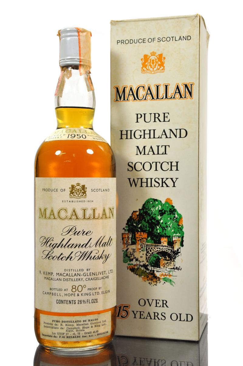 Macallan 1950 - Campbell Hope & King - 1970s