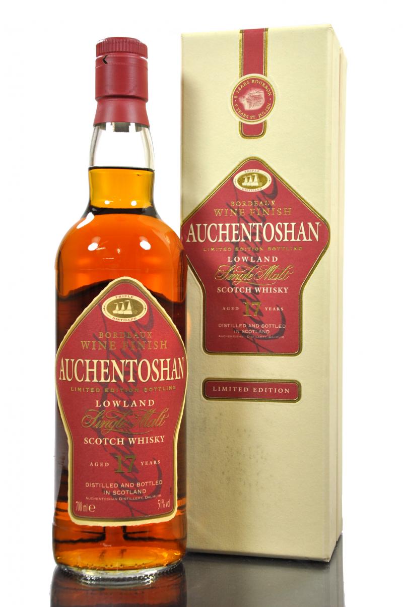 Auchentoshan 17 Year Old - Bordeaux Wine