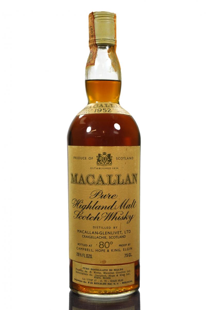 Macallan 1952