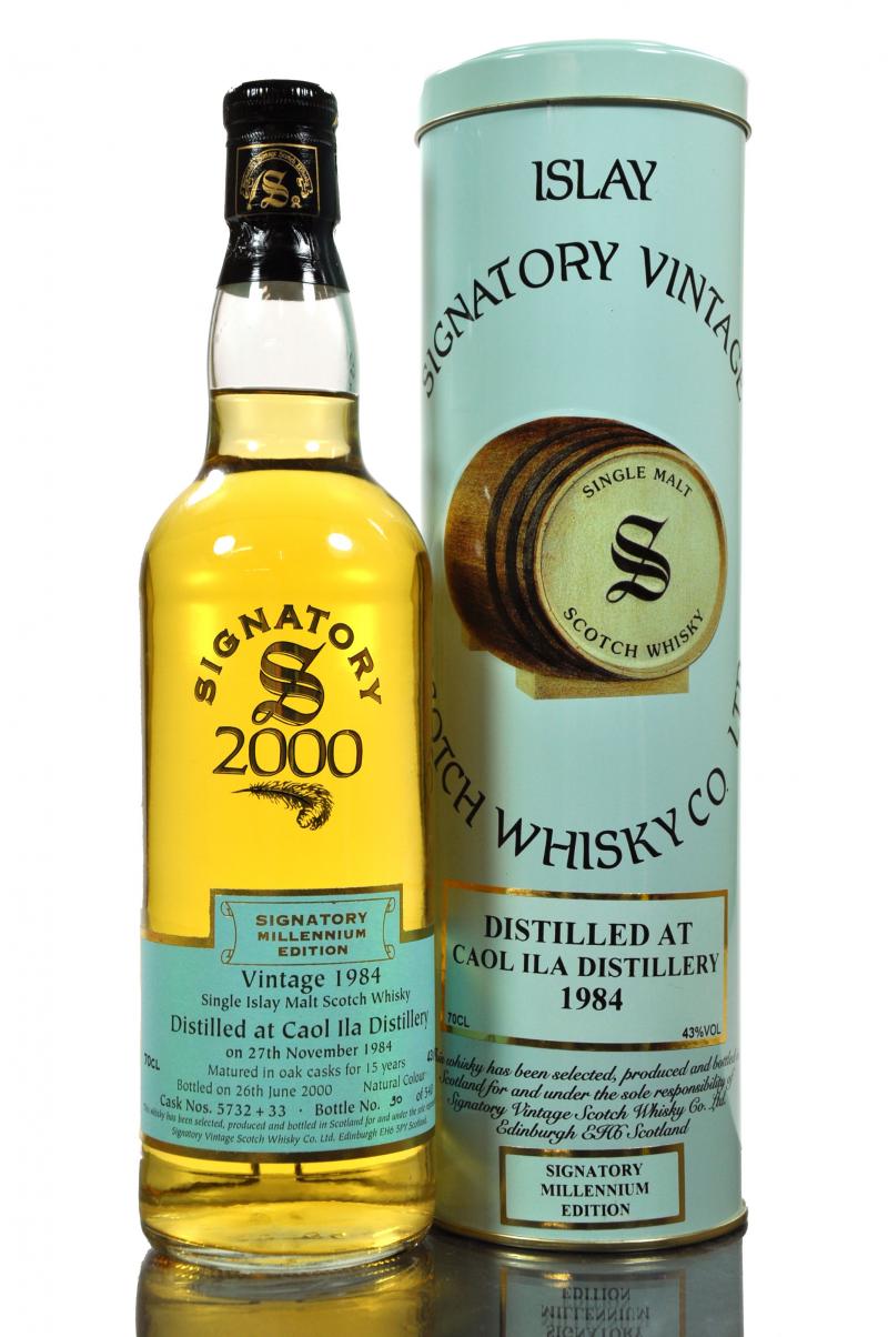 Caol Ila 1984-2000 - 15 Year Old - Signatory Vintage