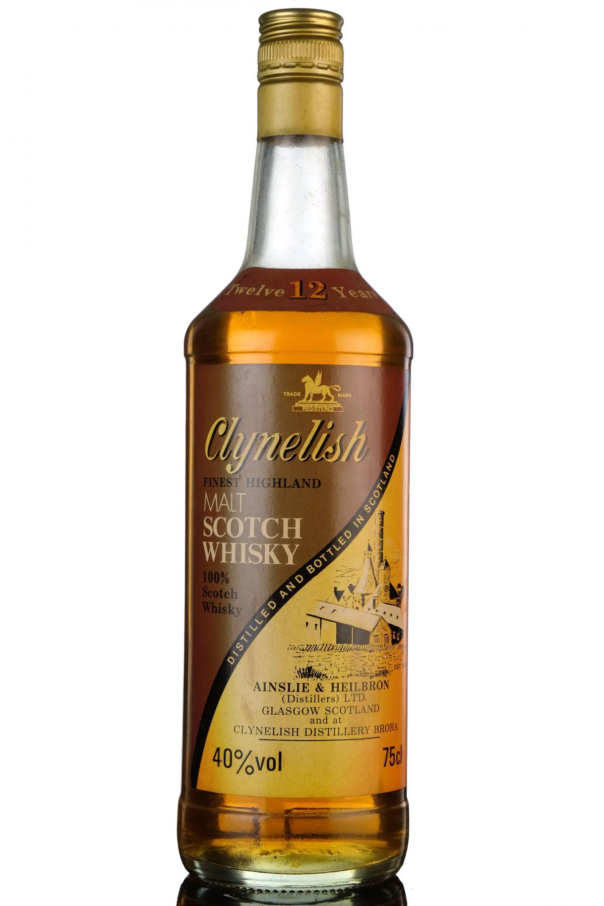 Clynelish 12 Year Old - 1980s