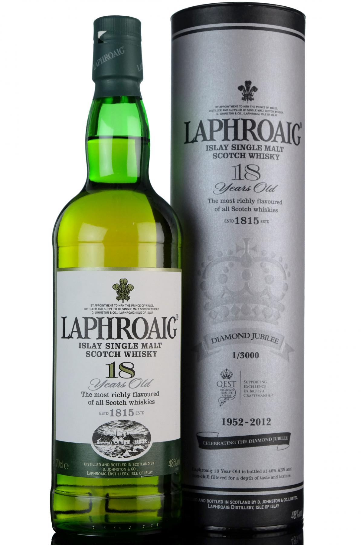 Laphroaig 18 Year Old - Diamond Jubilee
