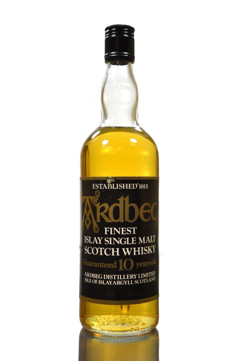 Ardbeg 10 Year Old - Guaranteed - Early 1980s