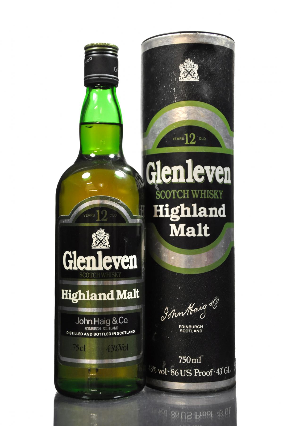 Glenleven 12 Year Old - 1980s