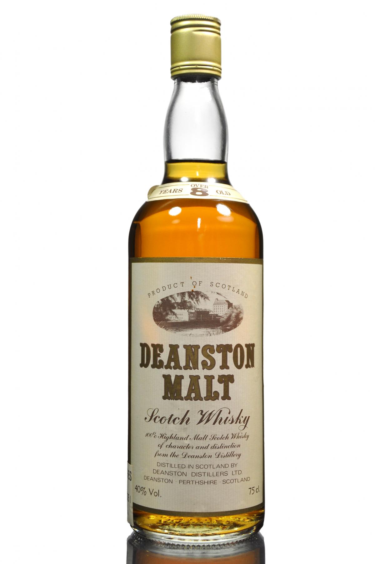 Deanston Malt 8 Year Old - 1980s