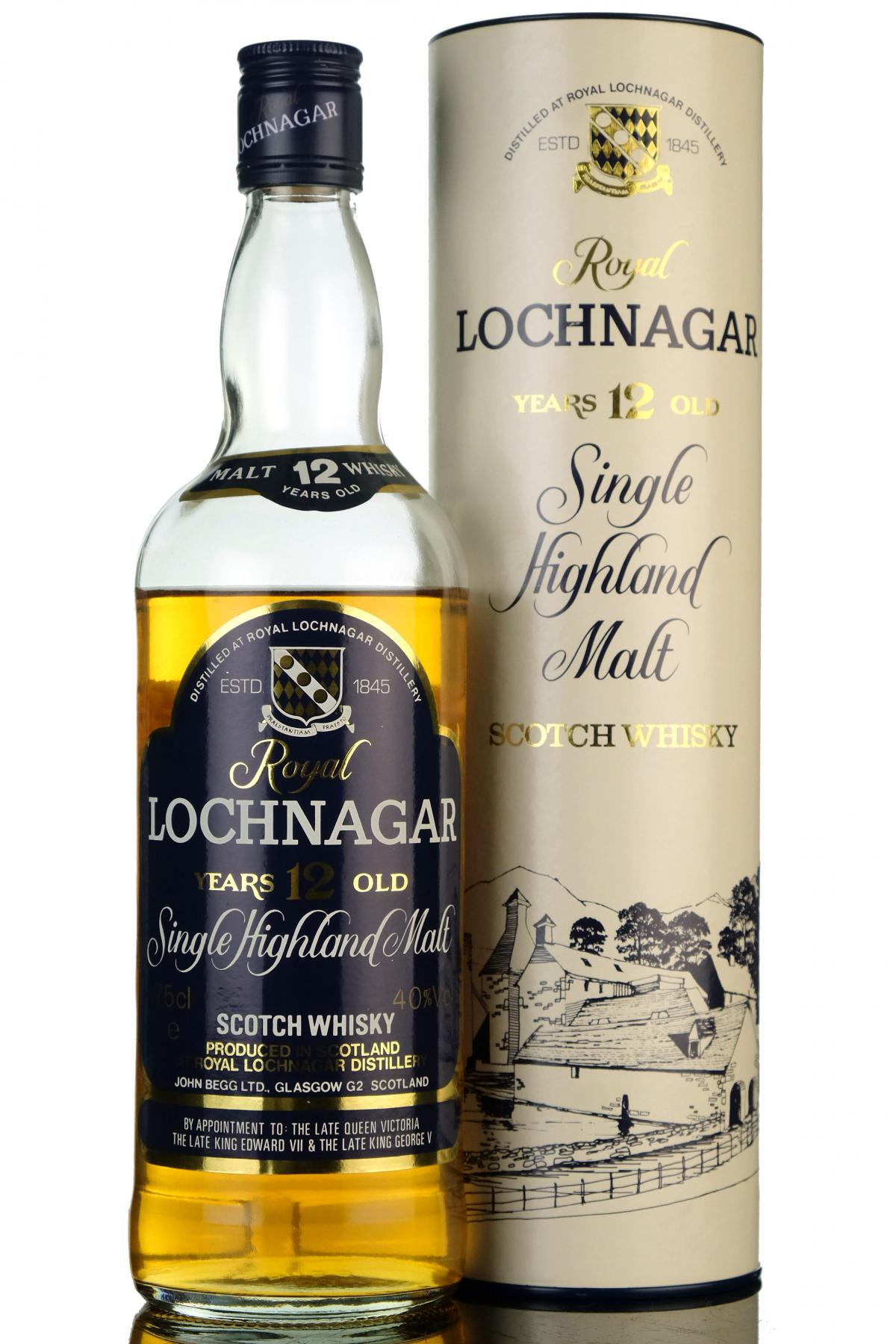 Royal Lochnagar 12 Year Old - 1980s