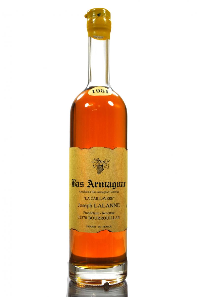 1981 Bas Armagnac - Joseph Lalanne