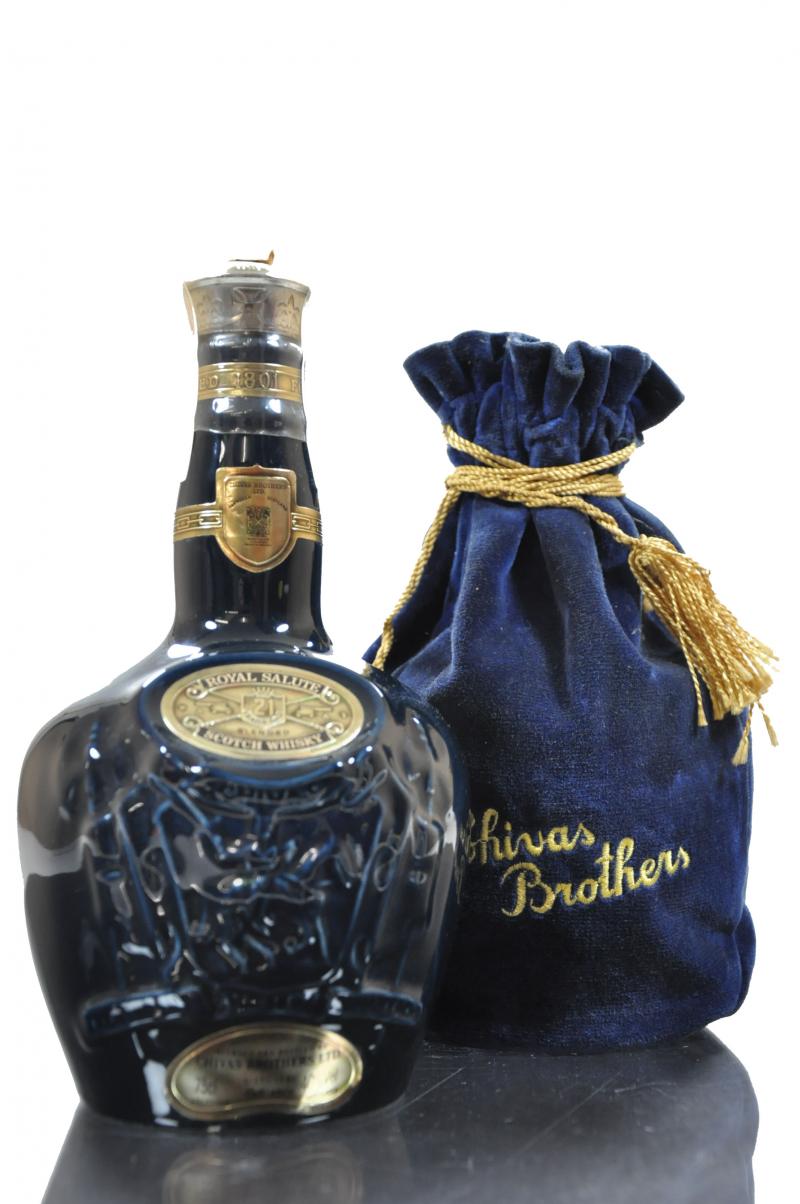 Royal Salute 21 Year Old - Wade Ceramic 1980s - High fill level