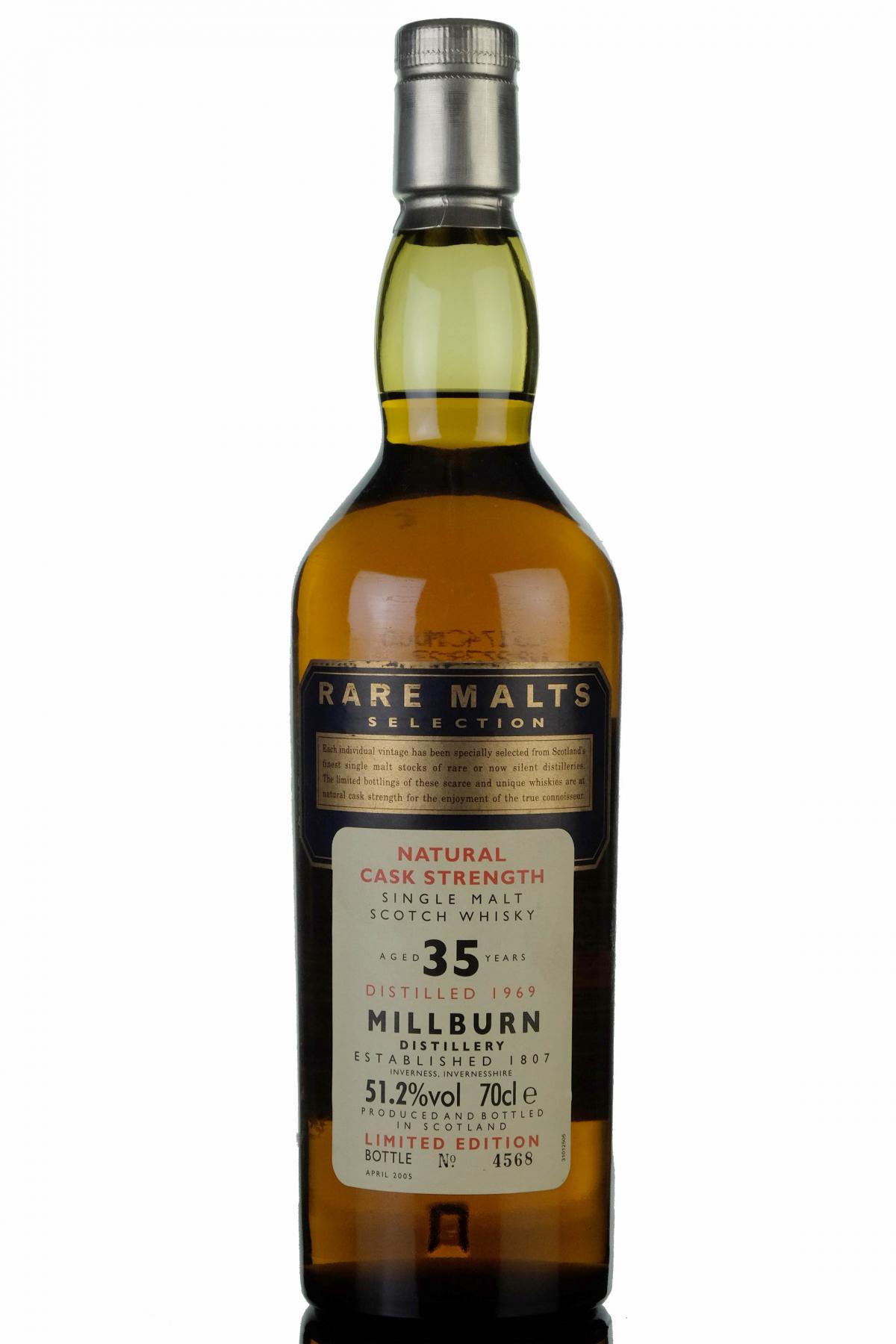 Millburn 1969-2005 - 35 Year Old - Rare Malts 51.2%