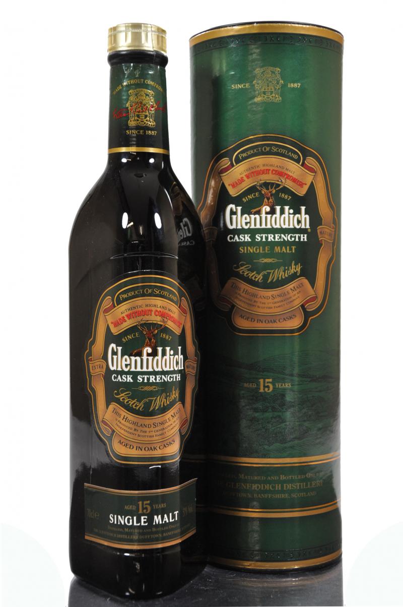 Glenfiddich 15 Year Old Cask Strength - Limited Edition Canvas Presentation Bag