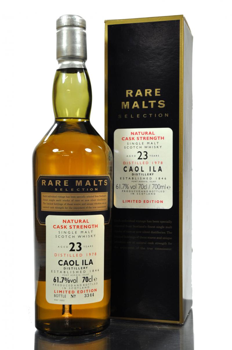 Caol Ila 1978-2002 - 23 Year Old - Rare Malts 61.7%