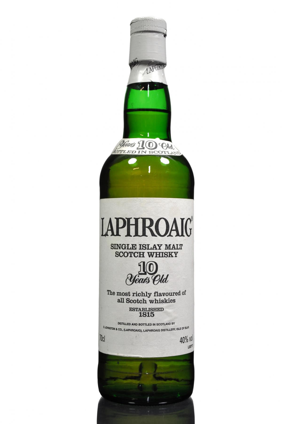 Laphroaig 10 Year Old - Circa 2000