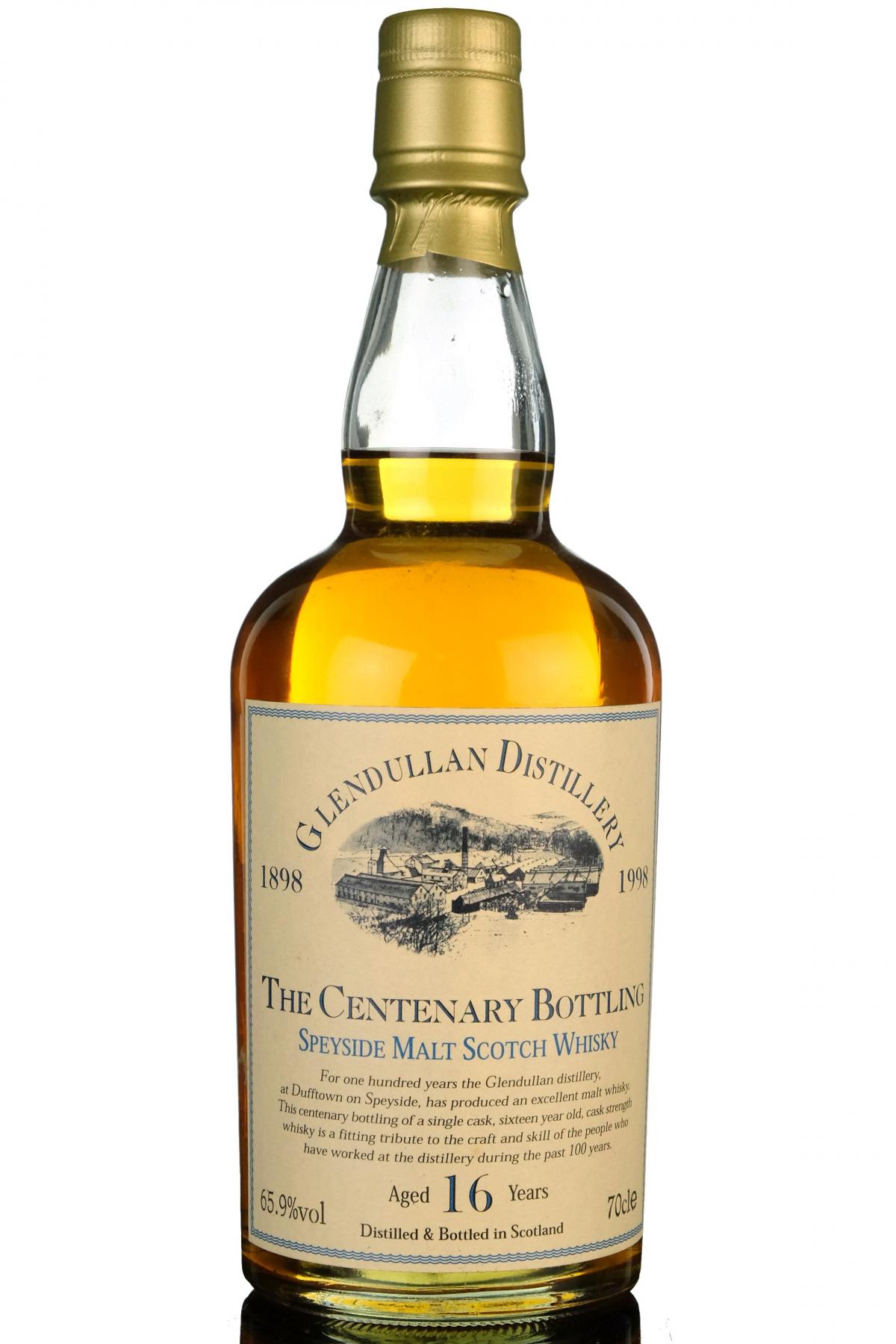 Glendullan 16 Year Old - Centenary Bottling 1898-1998
