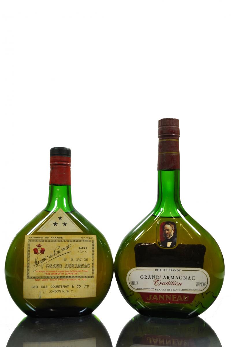 A Pair Of 1970\'s Armagnacs