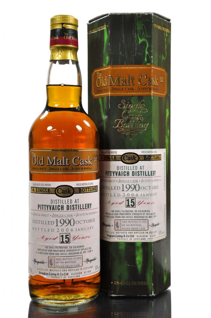 Pittyvaich 1990-2006 - 15 Year Old - Douglas Laing - Old Malt Cask
