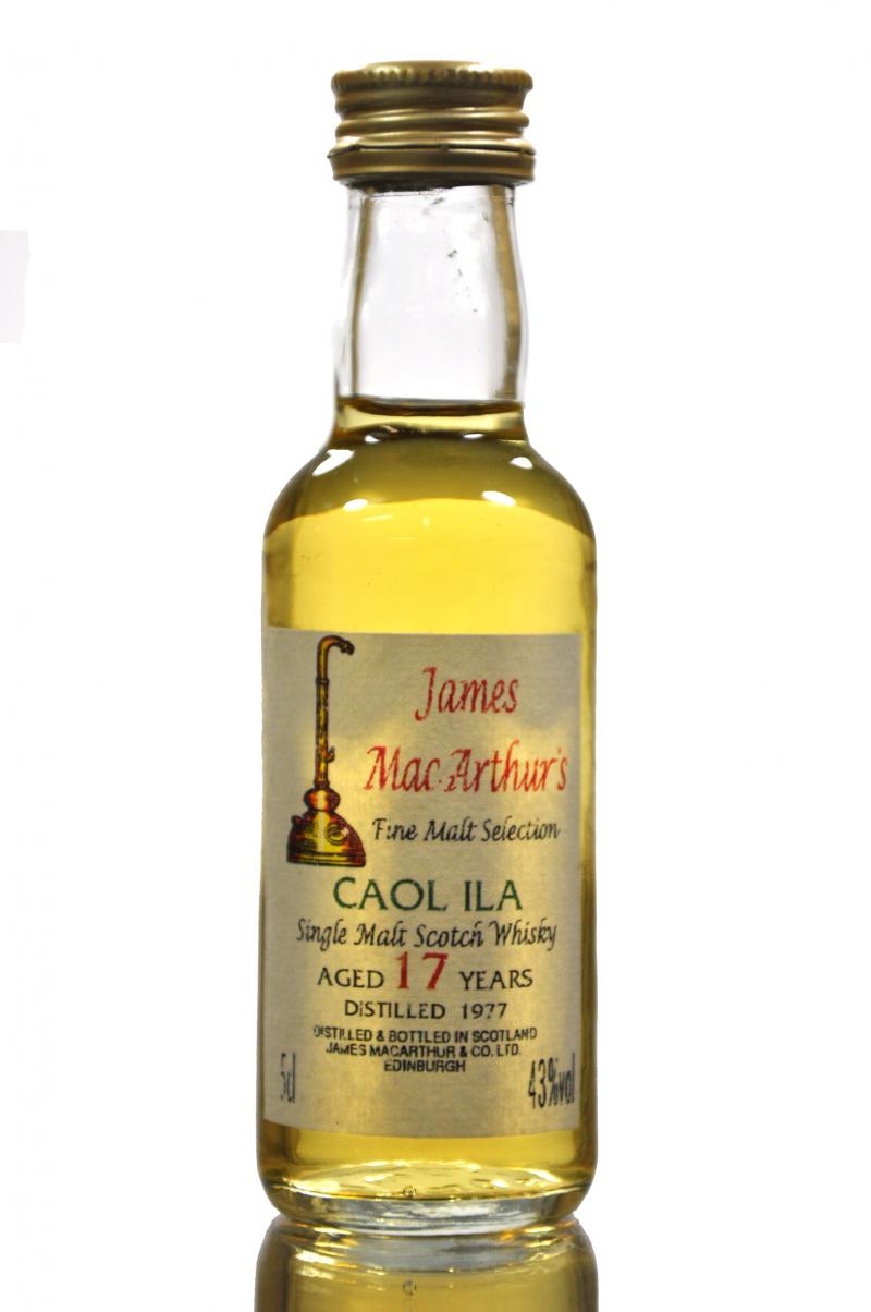 Caol Ila 1977 - James MacArthur\'s Miniature