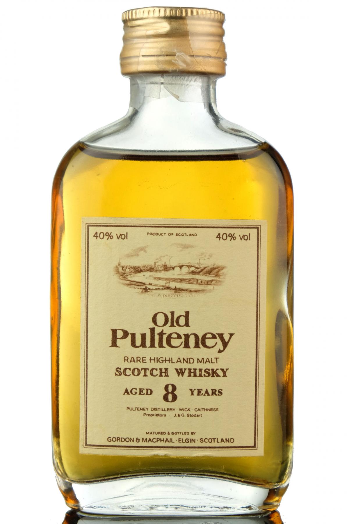 Old Pulteney 8 Year Old - Gordon & MacPhail Miniature