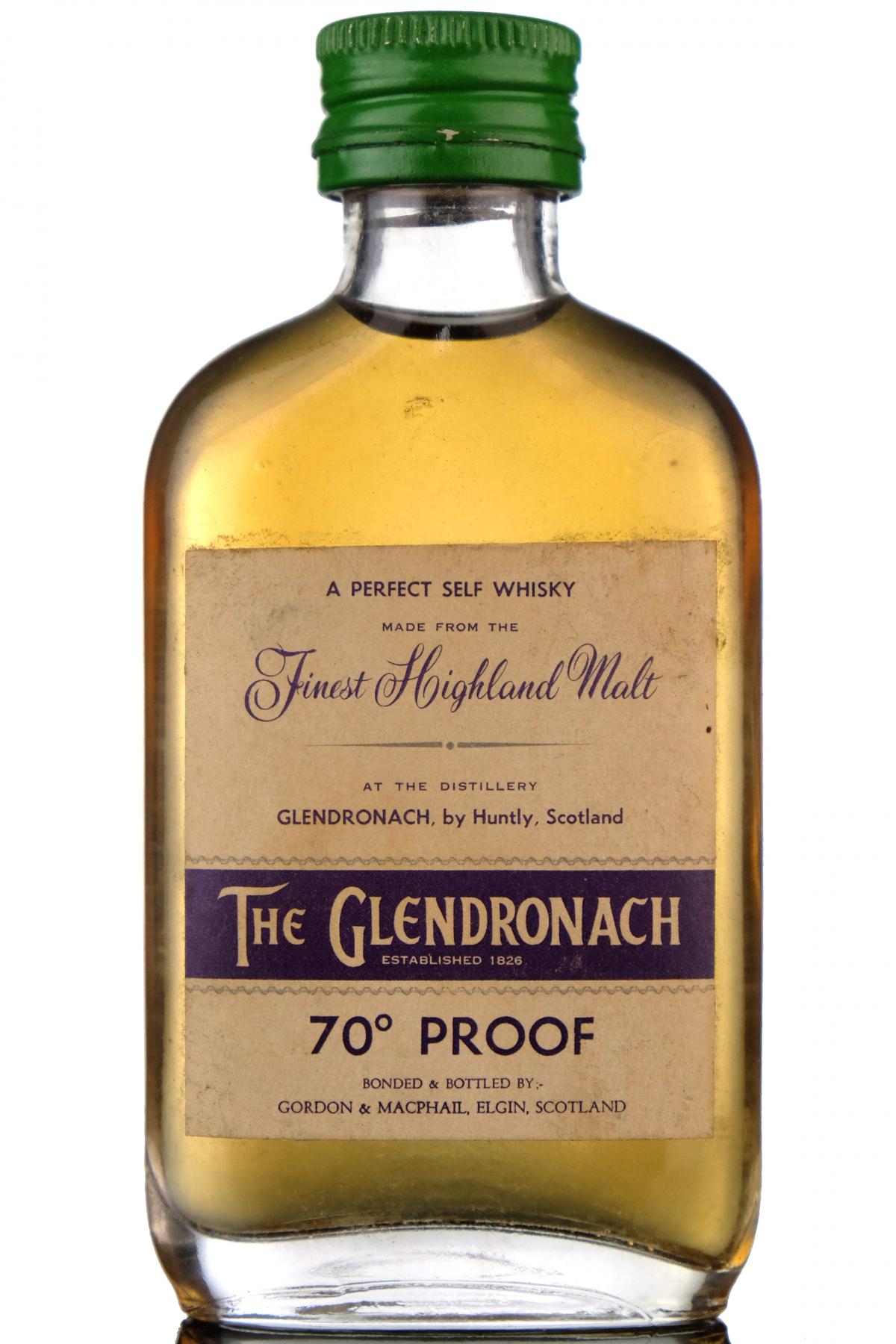 Glendronach 70 Proof - Gordon & MacPhail Miniature