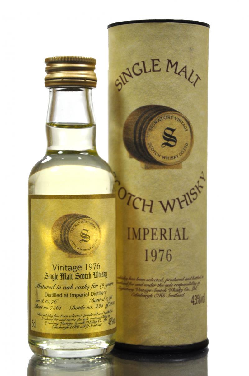 Imperial 1976 - 19 Year Old - Signatory Vintage Miniature