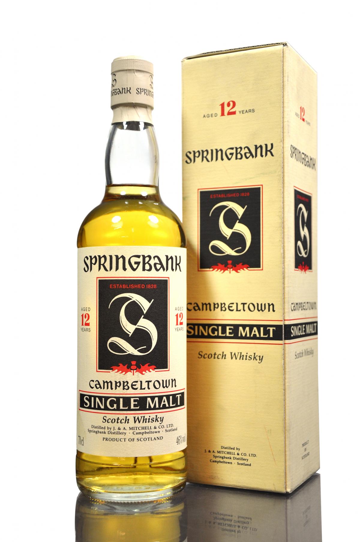 Springbank 12 Year Old - 1990s