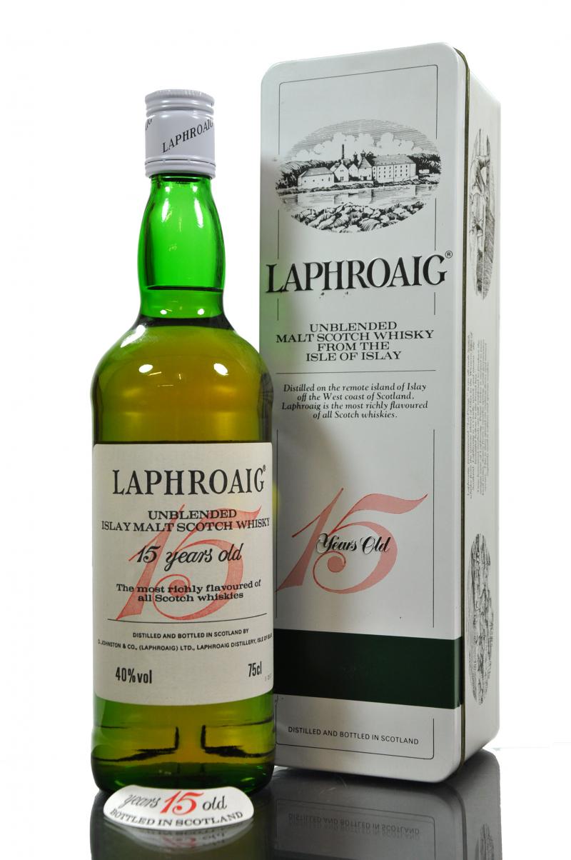 Laphroaig 15 Year Old - Unblended - 1980s