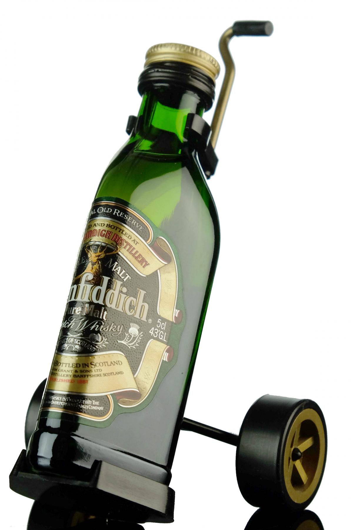 Glenfiddich Golf Trolly Miniature