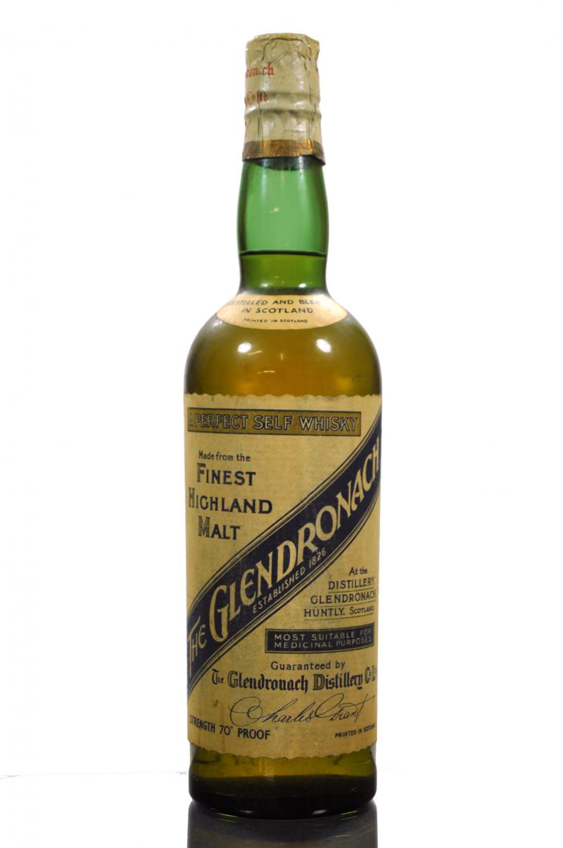 Glendronach 12 Year Old - Circa 1940