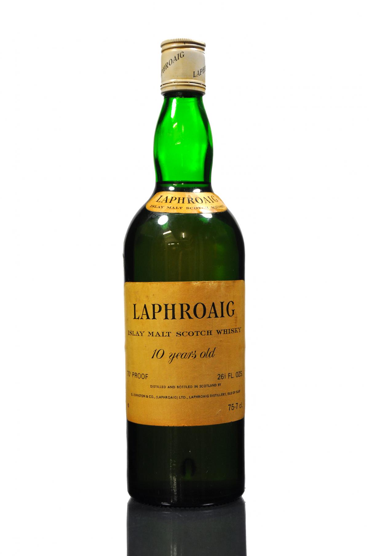 Laphroaig 10 Year Old - Late 1970s