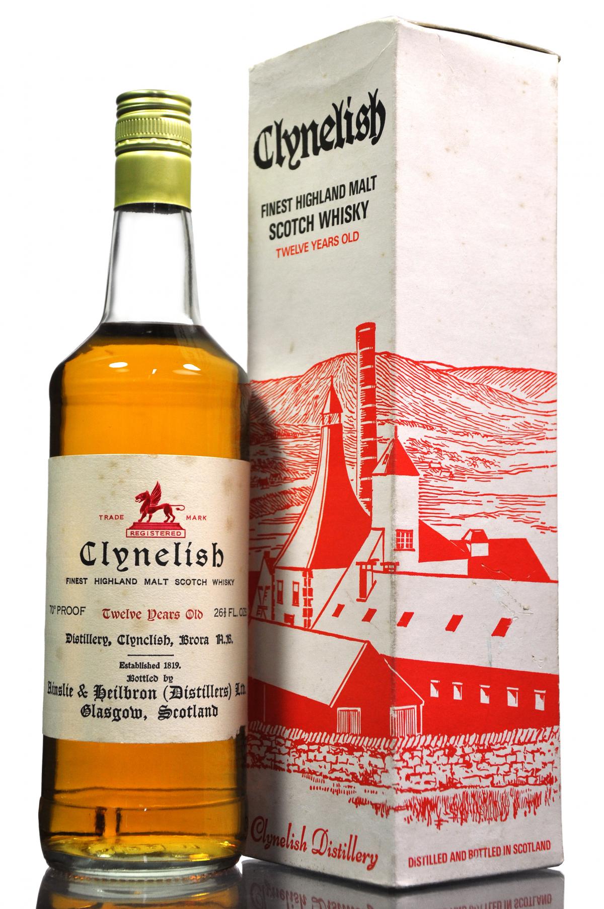 Clynelish 12 Year Old - 1970s