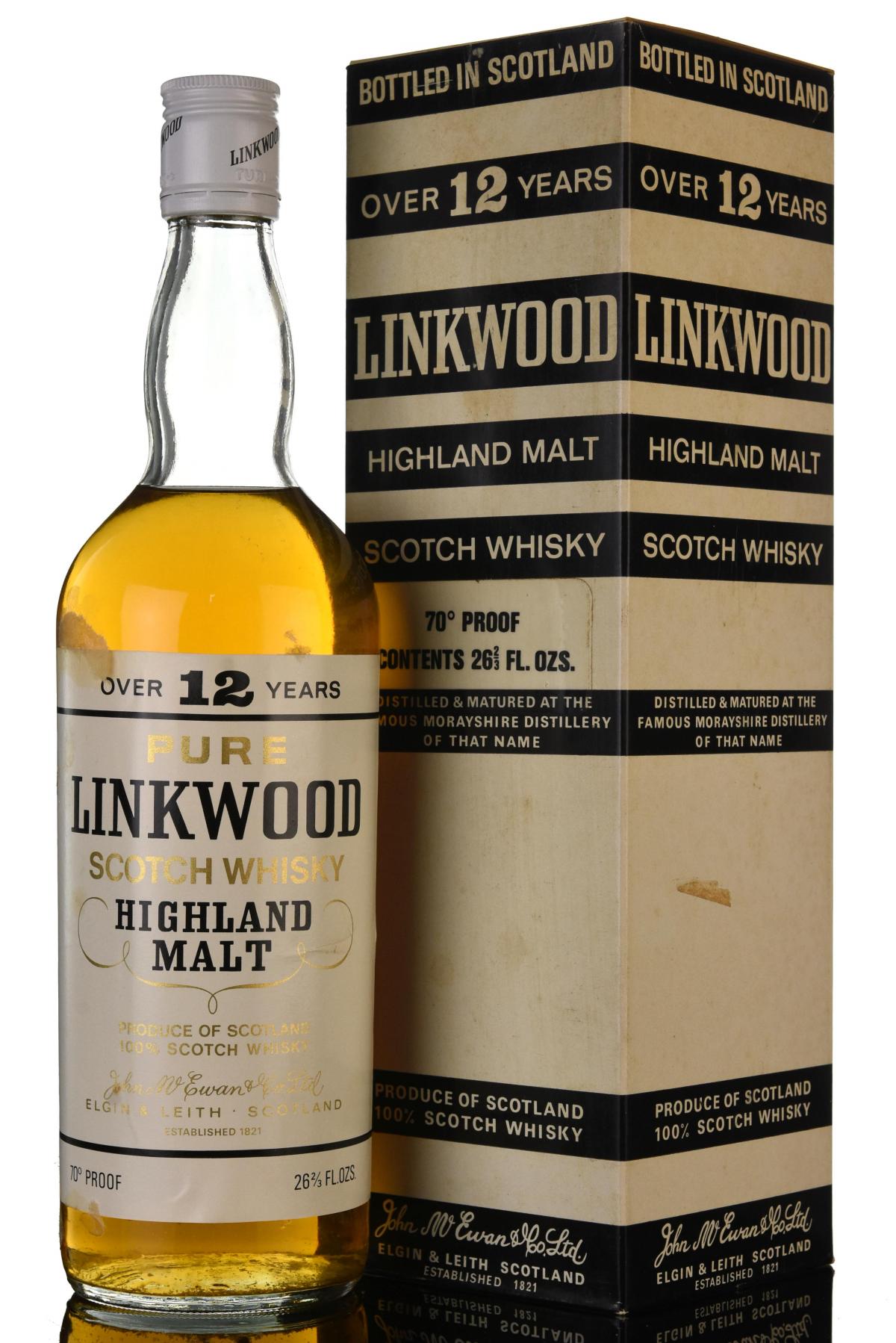Linkwood 12 Year Old - 1970s