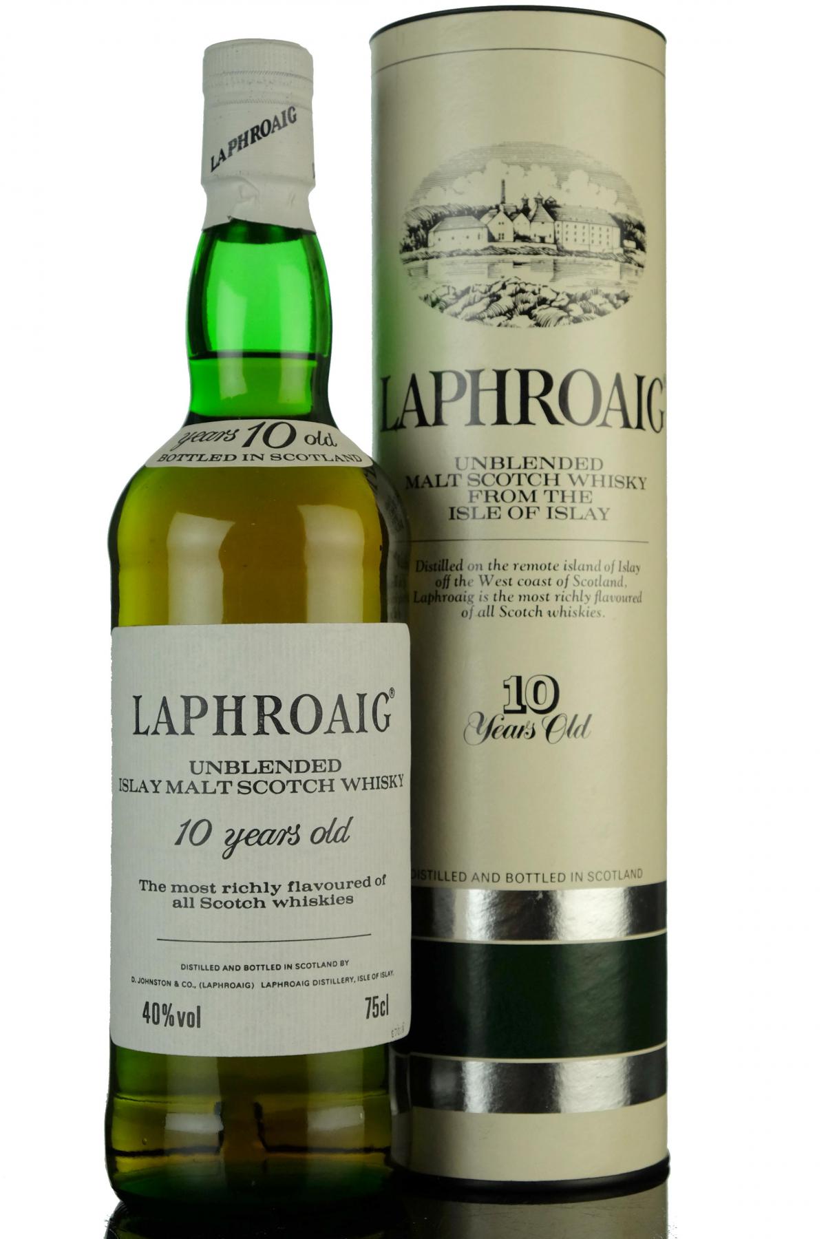 Laphroaig 10 Year Old - Circa 1990