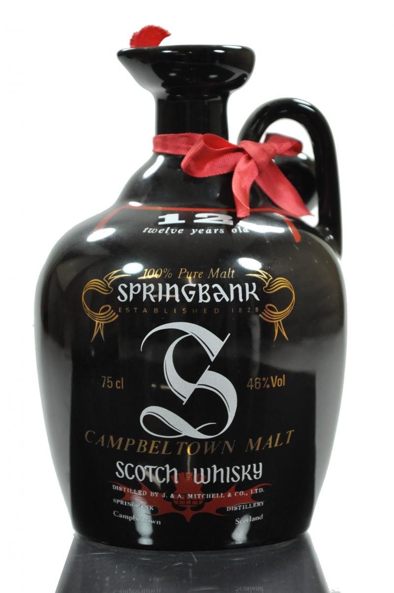 Springbank 12 Year Old - Ceramic 1980s