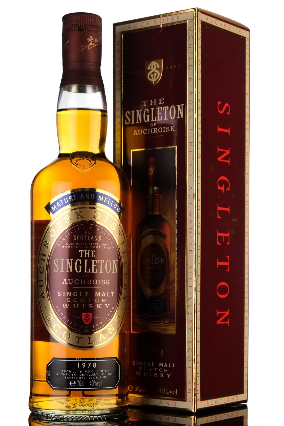 Singleton Of Auchroisk 1978