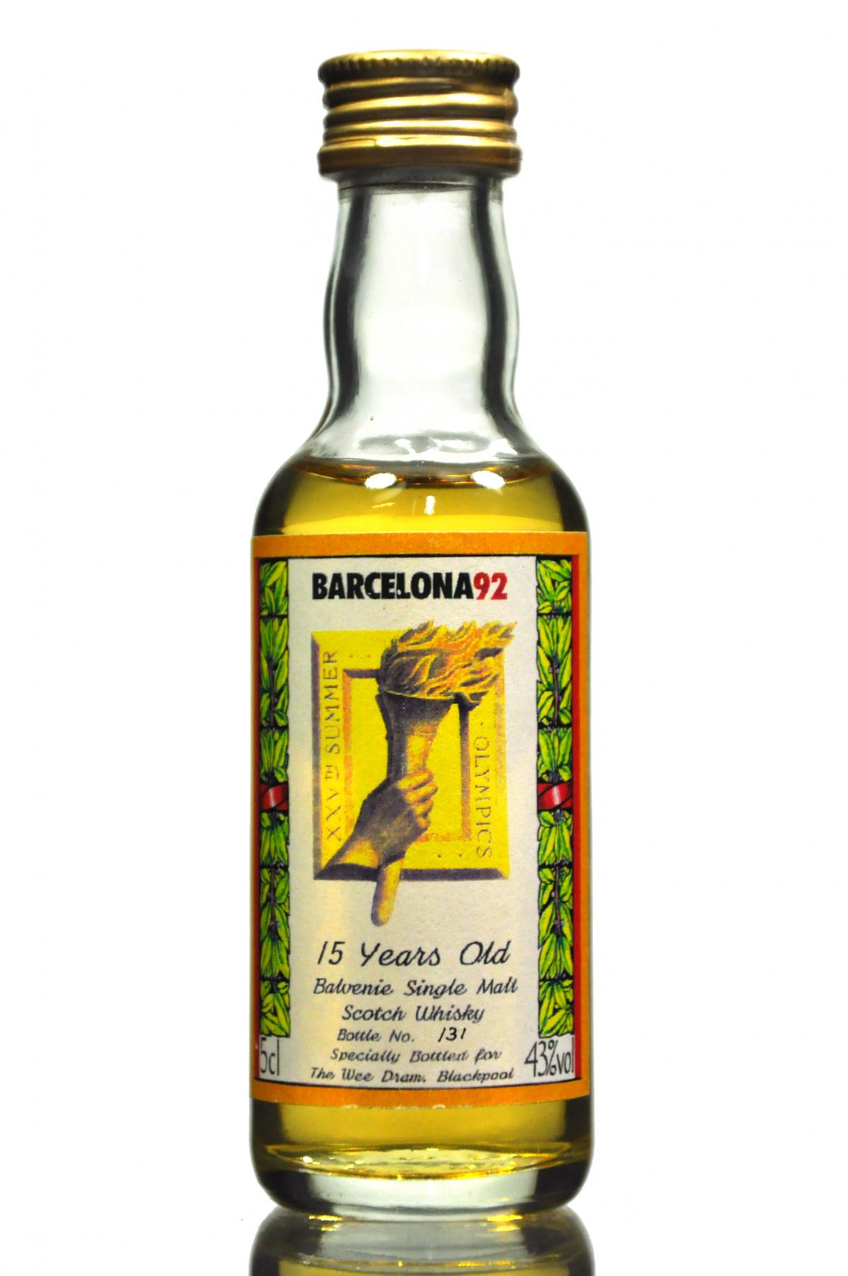 Balvenie Barcelona Olympics 1992 Miniature