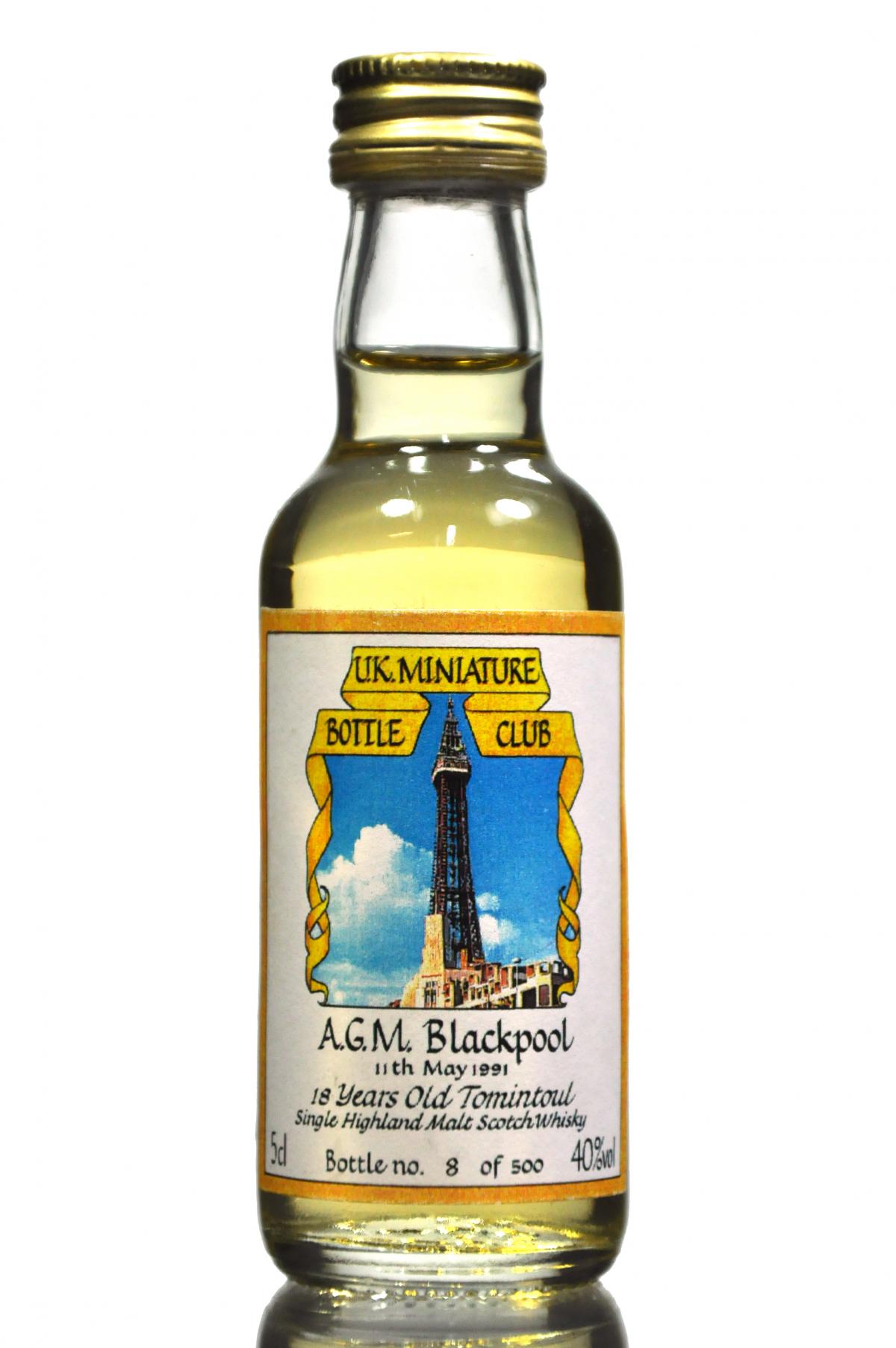 Tomintoul 18 Year Old - The Mini Bottle Club Miniature